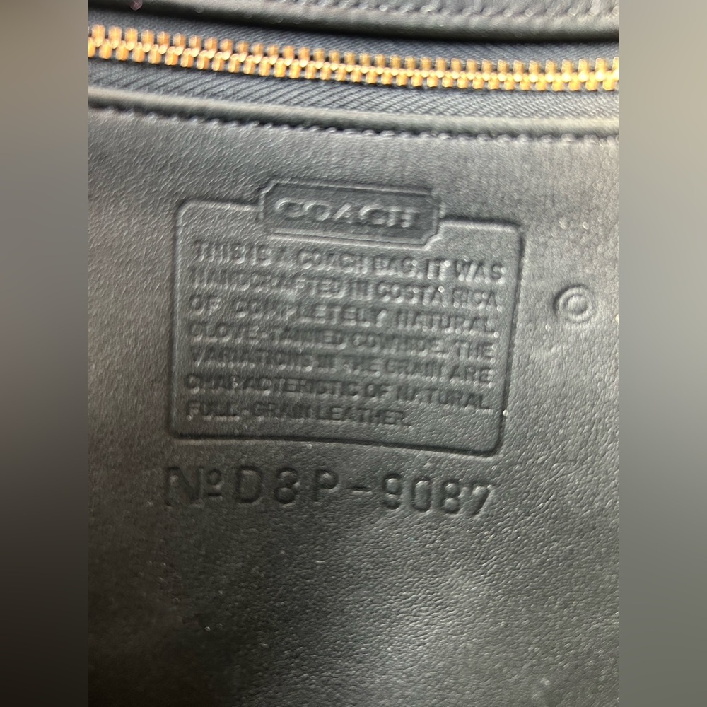Vintage Coach Metropolis 9087 Crossbody Bag - Picture 4 of 7